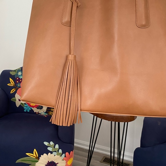 New, Natural Leather Handmade Woman Shoulder Tote Bag - Picture 5 of 12